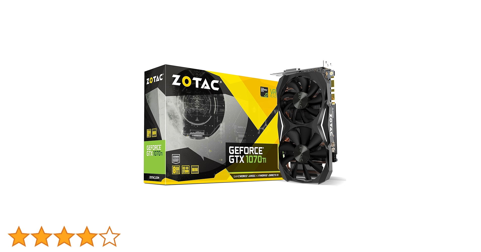 ZOTAC GeForce GTX 1070 Mini 8GB　完動品 ZOTAC GeForce® GTX 1070 Mini | ZOTAC